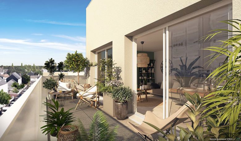 A louer APPARTEMENT T3 65 M2  TRIGNAC