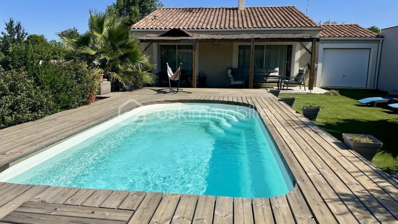A louer MAISON  CONTEMPORAINE PLAGE à PIED SAINT ANDRE DE ROQUELONGUE