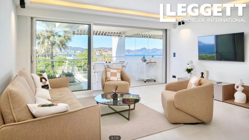 A louer APPARTEMENT T4 110 M2 VUE MER CANNES