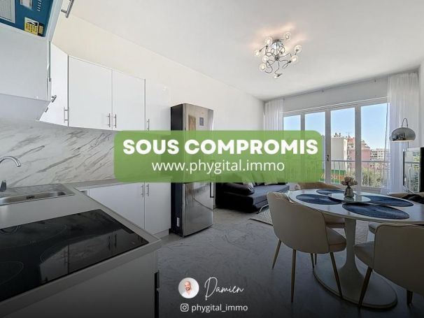 A louer APPARTEMENT T3 51 M2 BORD DE MER NICE