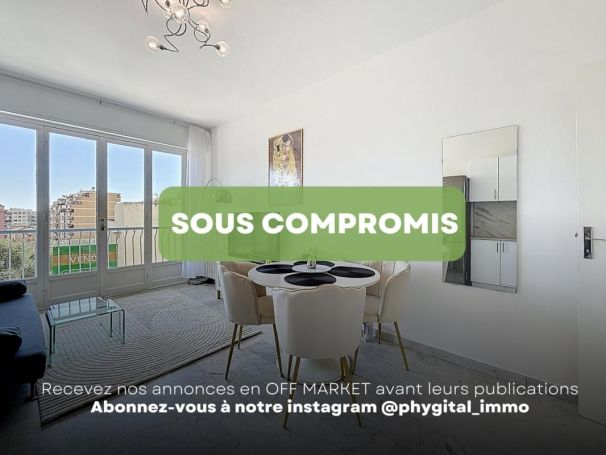 A louer APPARTEMENT T3 51 M2 BORD DE MER NICE