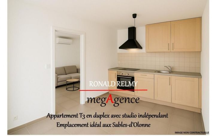 A louer APPARTEMENT DUPLEX T3 72 M2 BORD DE MER LES SABLES D OLONNE