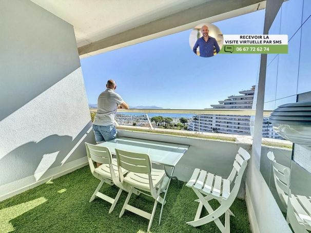 A louer STUDIO  24 M2 TERRASSE VUE MER VILLENEUVE LOUBET