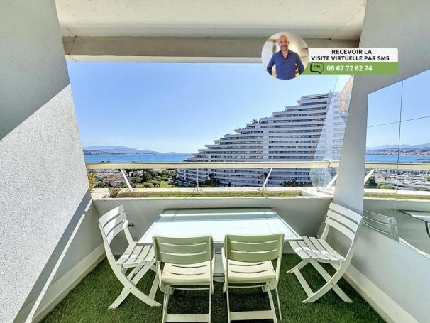 A louer STUDIO  24 M2 TERRASSE VUE MER VILLENEUVE LOUBET