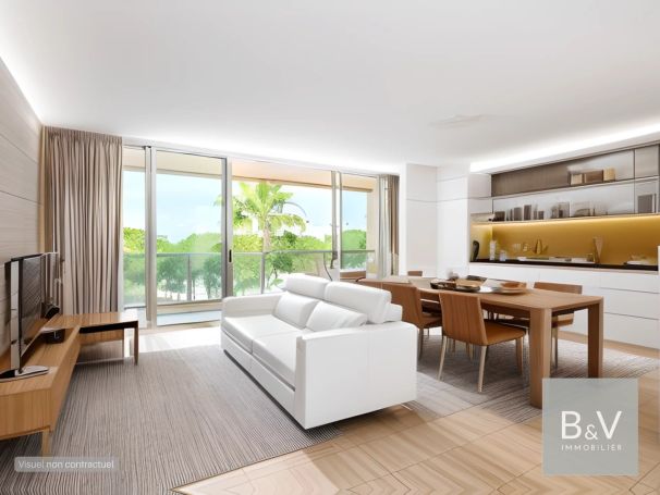 APPARTEMENT DE PRESTIGE T2 53 M2 VUE MER VILLENEUVE LOUBET