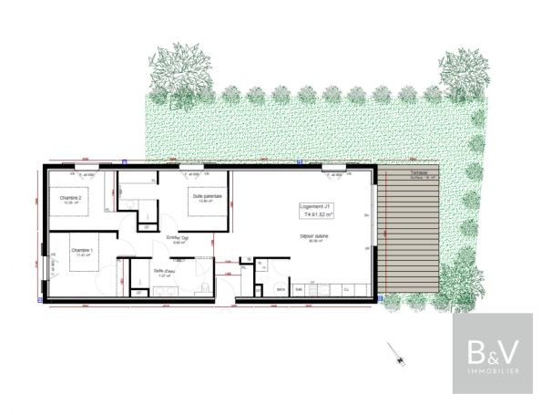 APPARTEMENT DE PRESTIGE T4 92 M2 BORD DE MER BIDART
