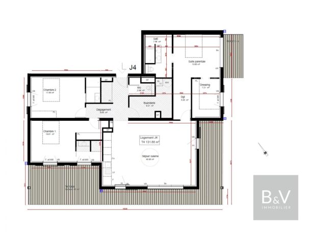 APPARTEMENT DE PRESTIGE T4 132 M2 TERRASSE BORD DE MER BIDART