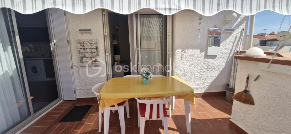 A louer APPARTEMENT T2 27 M2 TERRASSE BORD DE MER LE BARCARES