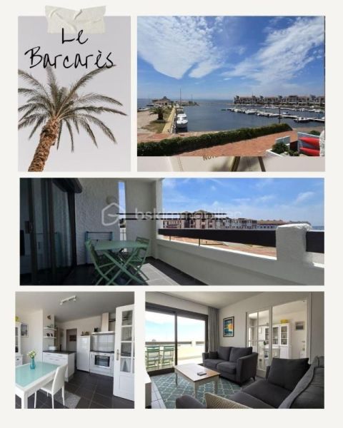 A louer APPARTEMENT T4 62 M2 TERRASSE BORD DE MER LE BARCARES