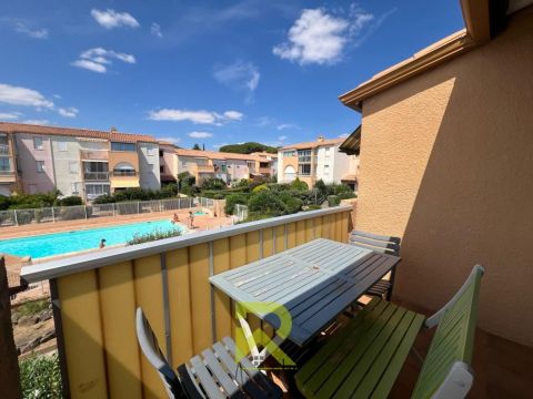 A louer APPARTEMENT T2 28 M2 TERRASSE BORD DE MER LE CAP D AGDE
