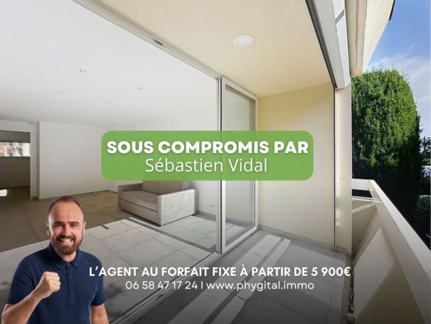 A louer APPARTEMENT T2 48 M2 TERRASSE BORD DE MER ANTIBES