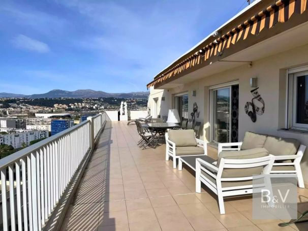APPARTEMENT DE PRESTIGE T3 97 M2 TERRASSE BORD DE MER NICE