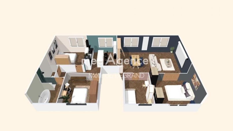 A louer APPARTEMENT NEUF T4 110 M2  MARQUISE