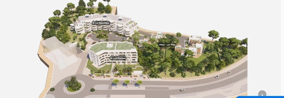 T2 de 42.5m² vue collines 83500 La Seyne-sur-Mer