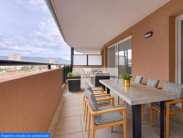 A vendre APPARTEMENT  51 M2 TERRASSE BORD DE MER LA SEYNE SUR MER