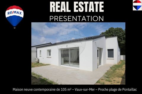 A louer MAISON  CONTEMPORAINE PLAGE à PIED VAUX SUR MER