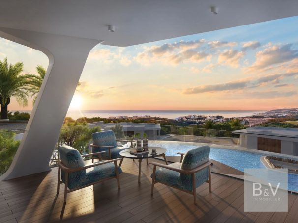 APPARTEMENT DE PRESTIGE T3 110 M2 TERRASSE VUE MER CASARES