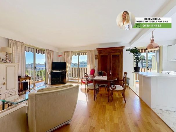 A louer APPARTEMENT T3 64 M2 BORD DE MER CAGNES SUR MER