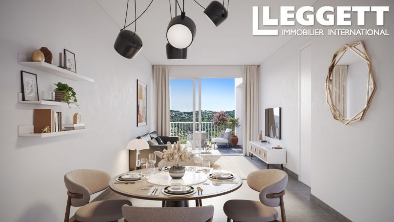 A louer APPARTEMENT NEUF T2 52 M2 TERRASSE BORD DE MER LA TURBIE