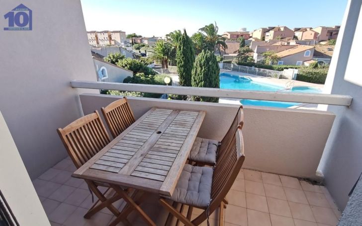 A louer APPARTEMENT T2 30 M2 TERRASSE BORD DE MER VALRAS PLAGE