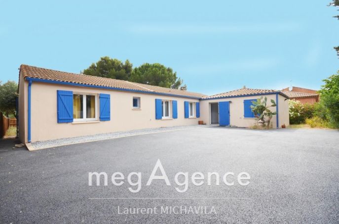 A louer MAISON  6 PIECES 175 M2 BORD DE MER VILLENEUVE LES BEZIERS