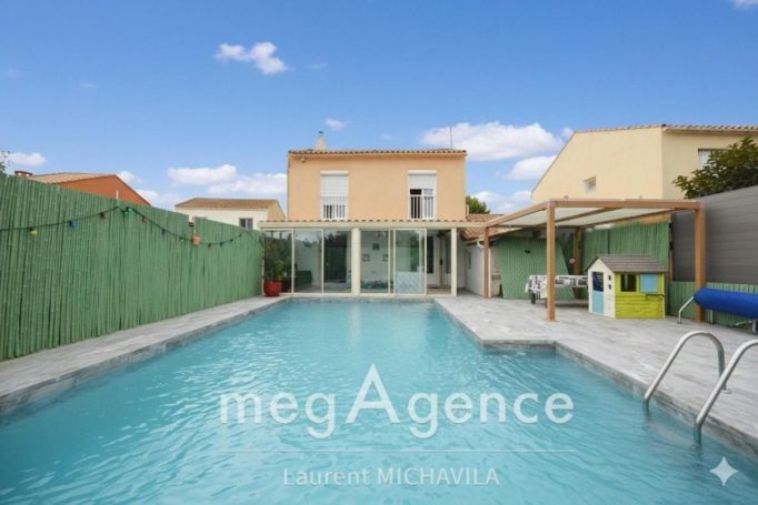 MAISON  5 PIECES 120 M2  VILLENEUVE LES BEZIERS