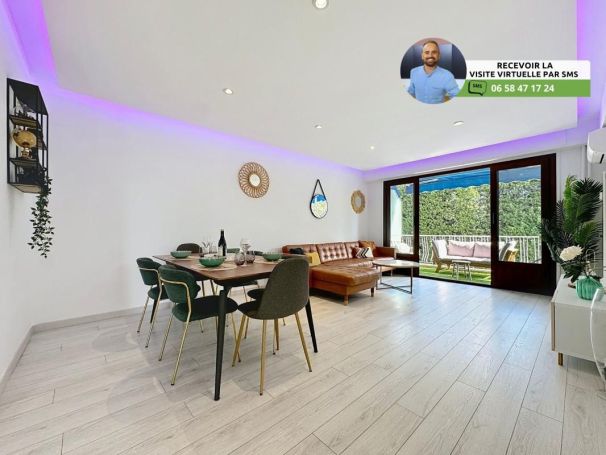 A louer APPARTEMENT T3 79 M2 TERRASSE BORD DE MER LE CANNET