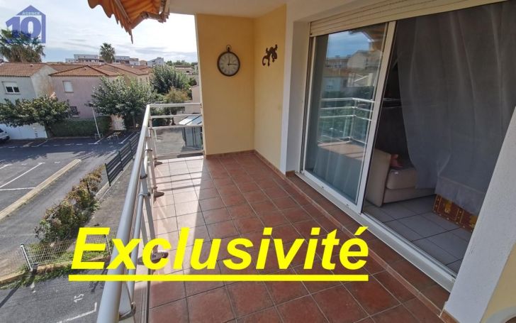 A louer APPARTEMENT T3 53 M2 TERRASSE PLAGE à PIED VALRAS PLAGE