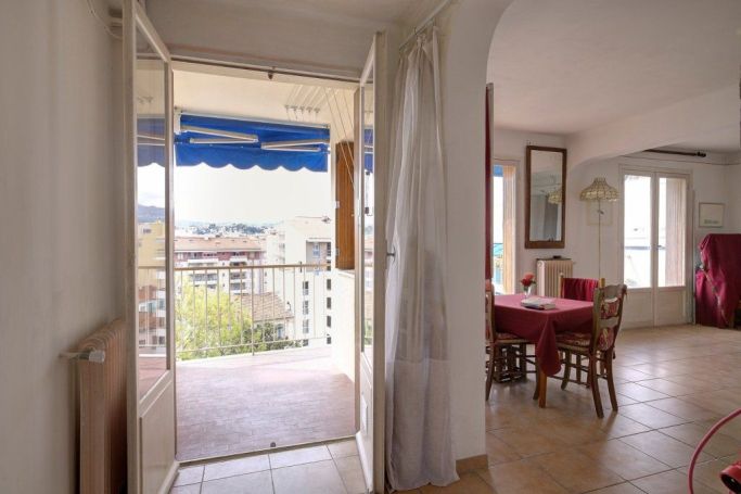 A louer APPARTEMENT T3 59 M2 TERRASSE BORD DE MER NICE