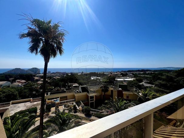 A louer PENTHOUSE DE PRESTIGE T3 109 M2 TERRASSE VUE MER VILLENEUVE LOUBET