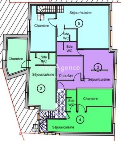 A louer APPARTEMENT T3 43 M2 BORD DE MER LES SABLES D OLONNE