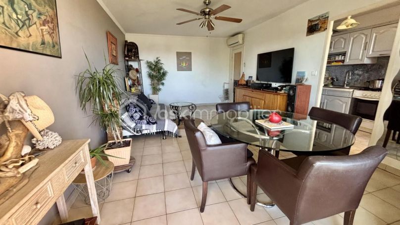 A louer APPARTEMENT T3 66 M2 TERRASSE VUE MER VILLENEUVE LOUBET