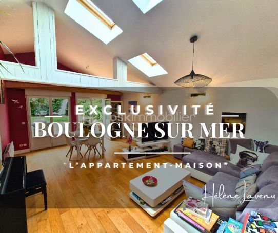 A louer APPARTEMENT T4 90 M2 TERRASSE BORD DE MER SAINT MARTIN BOULOGNE