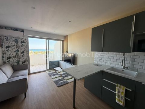 A louer APPARTEMENT T2 28 M2 TERRASSE VUE MER FRONTIGNAN
