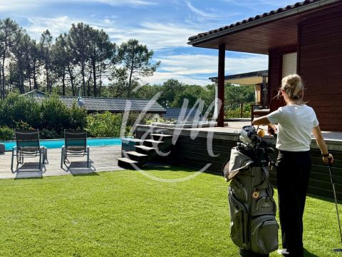 A vendre MAGNIFIQUE VILLA 6 PIECES 172 M² SUR LES GOLFS Lacanau