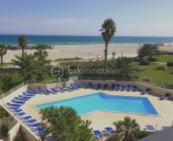 A louer APPARTEMENT T2 26 M2 PLAGE à PIED CANET EN ROUSSILLON