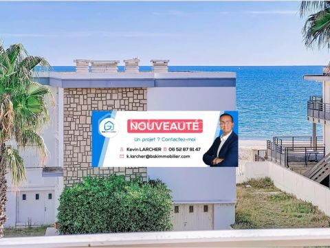 A louer APPARTEMENT T3 48 M2 TERRASSE VUE MER PALAVAS LES FLOTS