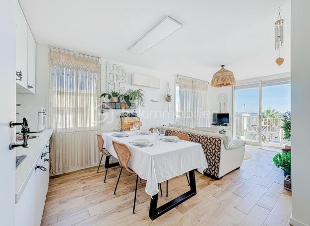 A louer APPARTEMENT T3 48 M2 TERRASSE VUE MER PALAVAS LES FLOTS