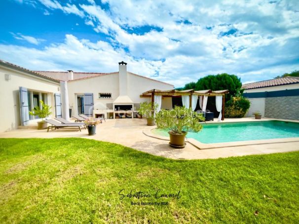 A louer MAISON  CONTEMPORAINE BORD DE MER COURNONTERRAL
