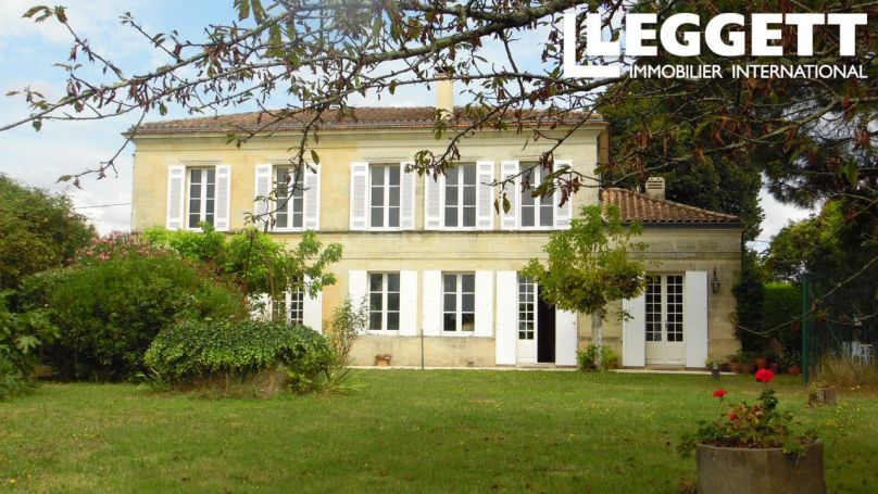 A louer MAISON  DE MAîTRE  BAYON SUR GIRONDE