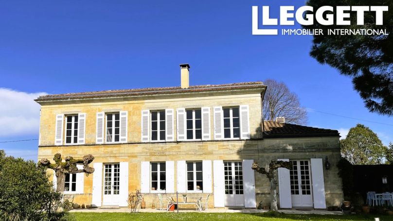 A louer MAISON  DE MAîTRE  BAYON SUR GIRONDE