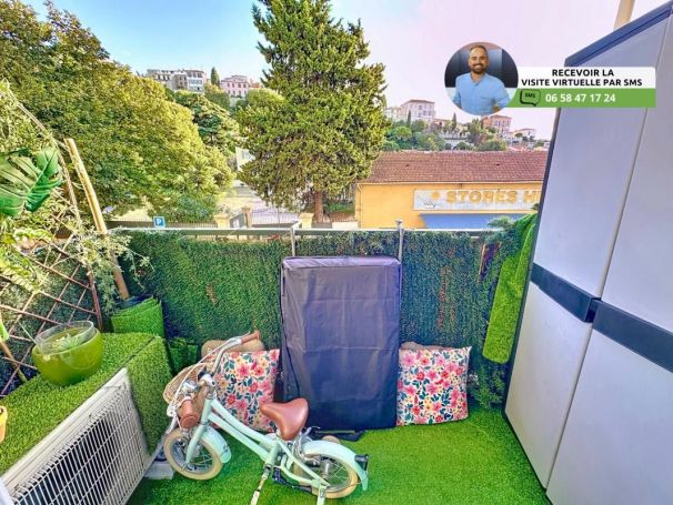 A louer APPARTEMENT T3 59 M2 BORD DE MER CAGNES SUR MER