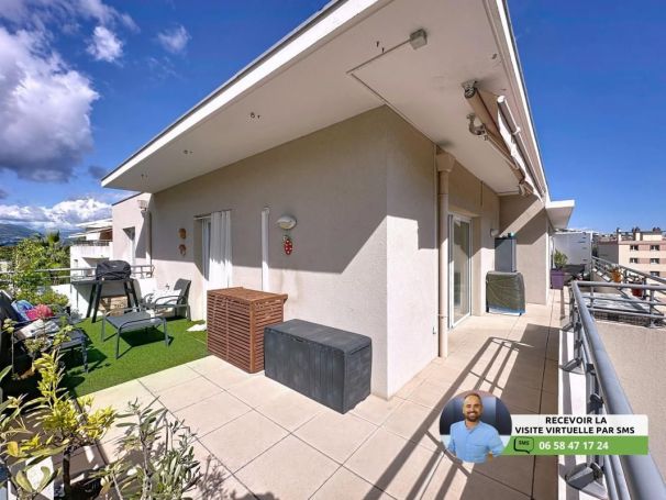 A louer APPARTEMENT T4 94 M2 TERRASSE BORD DE MER SAINT LAURENT DU VAR