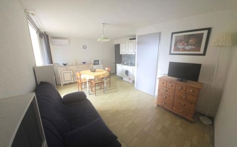 APPARTEMENT T2 30 M2 TERRASSE PLAGE à PIED SAINT CYPRIEN PLAGE