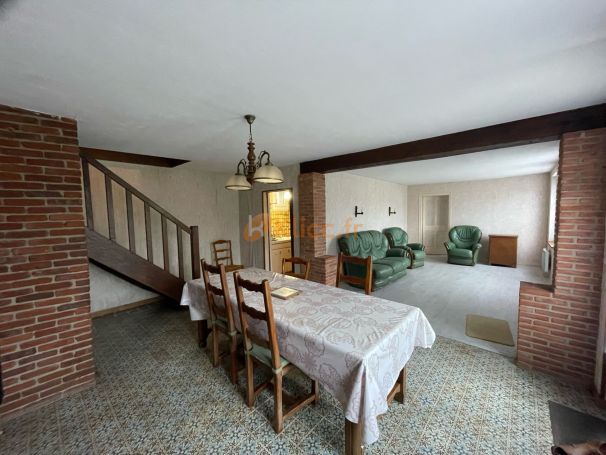 A vendre jolie maison en BRIQUES ET SILEX 90 M² PROCHE MER ET COMMERCE Sassetot-le-Mauconduit