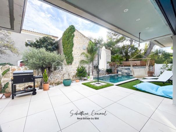 A louer MAISON  CONTEMPORAINE BORD DE MER COURNONTERRAL