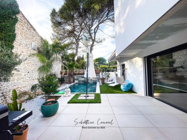 A louer MAISON  CONTEMPORAINE BORD DE MER COURNONTERRAL