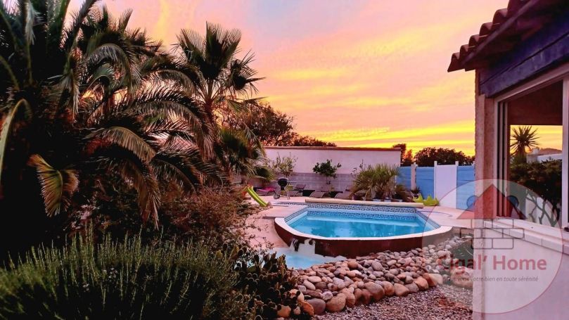 A louer MAISON  CONTEMPORAINE BORD DE MER LA PALME