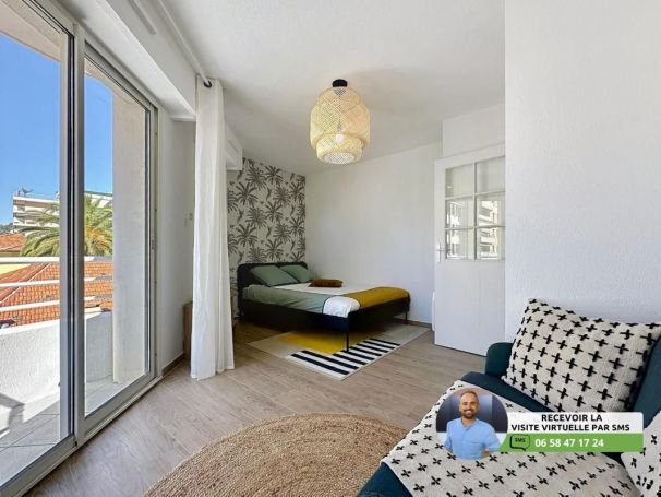 A louer STUDIO  24 M2 BORD DE MER CANNES