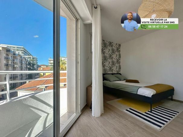 A louer STUDIO  24 M2 BORD DE MER CANNES
